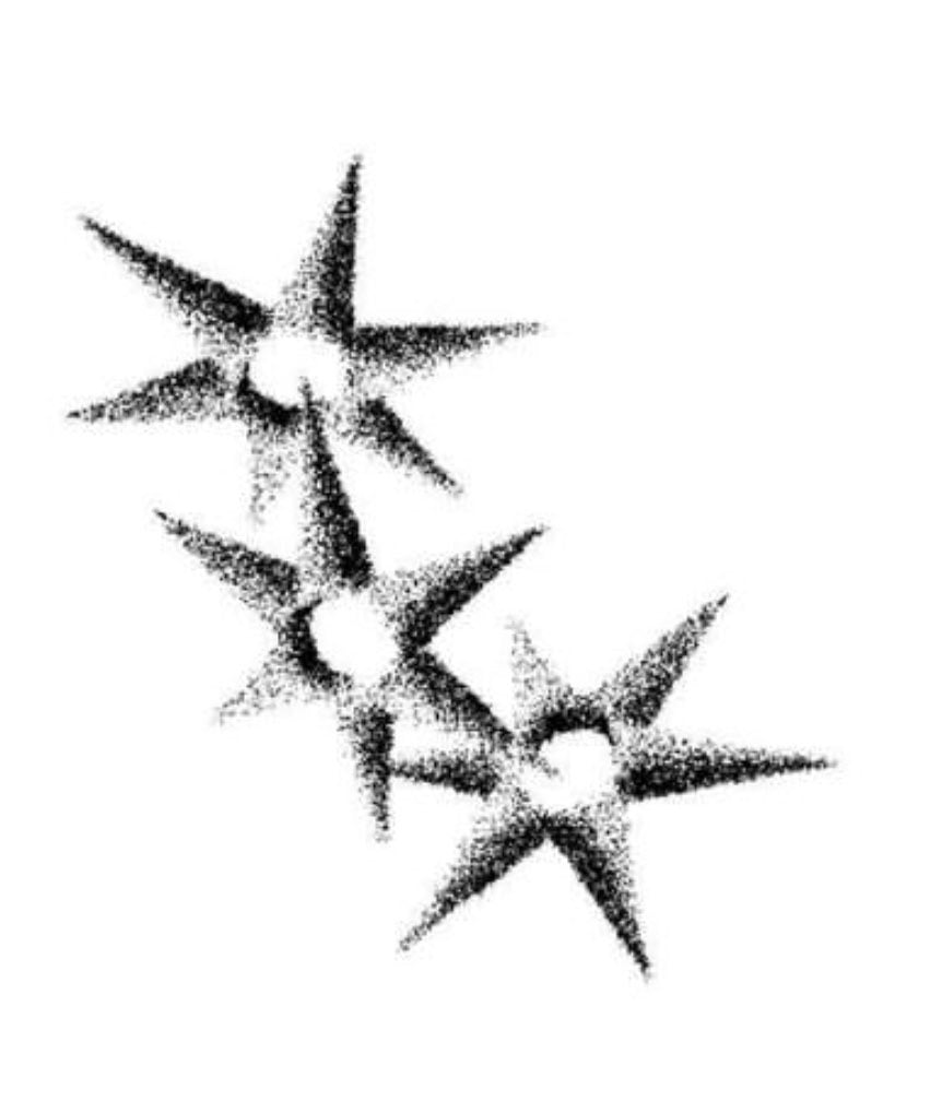 @1dollartattoos STAR BAND