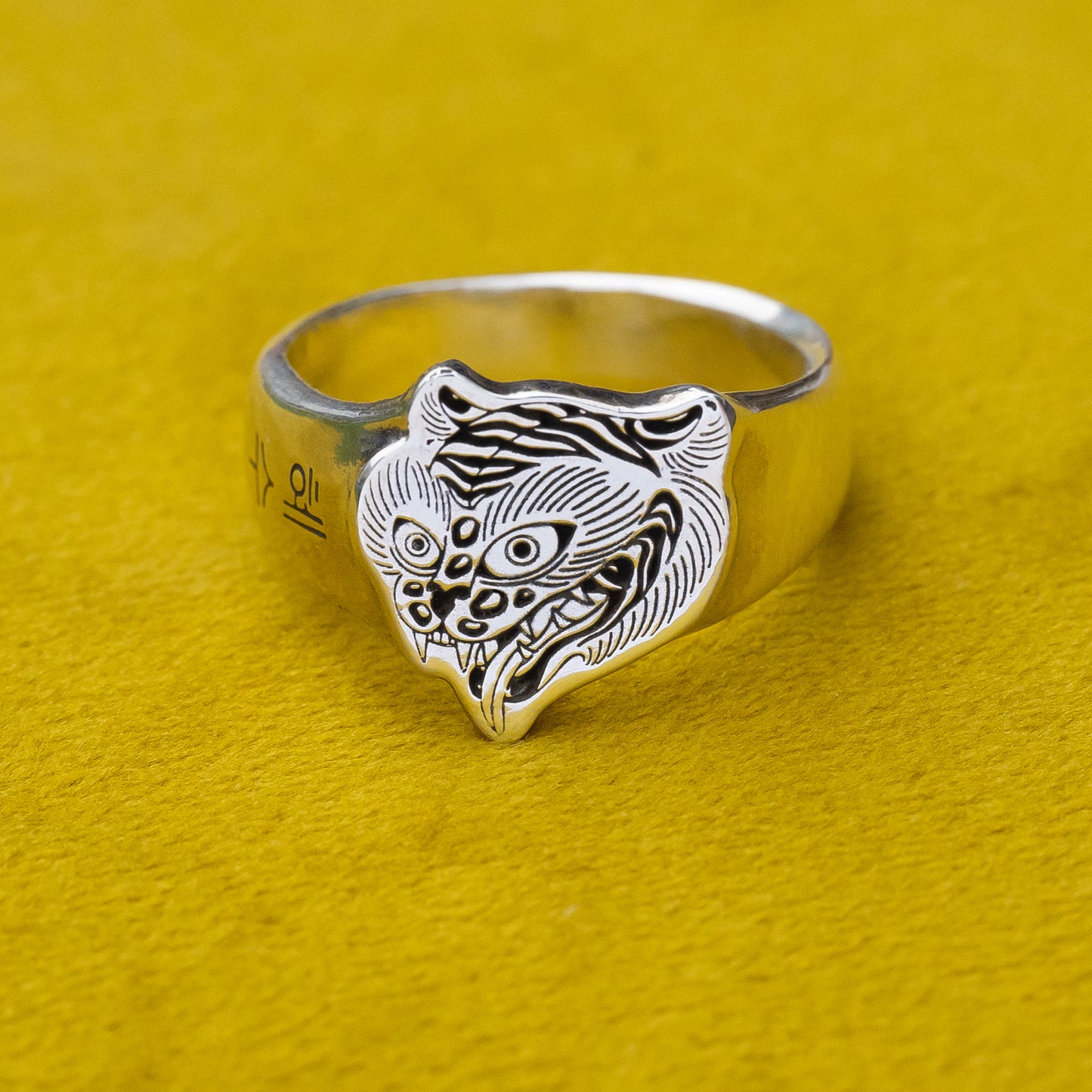 HYESU JUNG TIGER HEAD RING